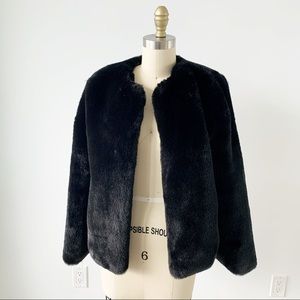 NWOT Faux Fur Jacket